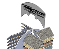 tile display for listellos with sign